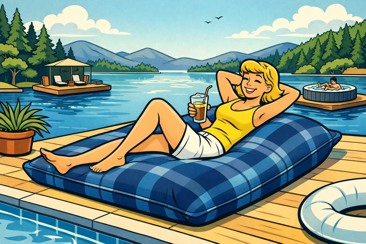L’avenir du mobilier flottant pour les lacs
