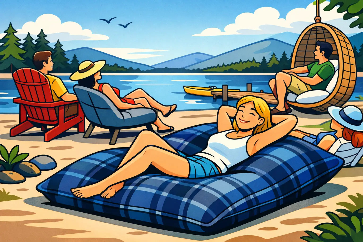 8 meilleurs sièges détente pour bord de lac