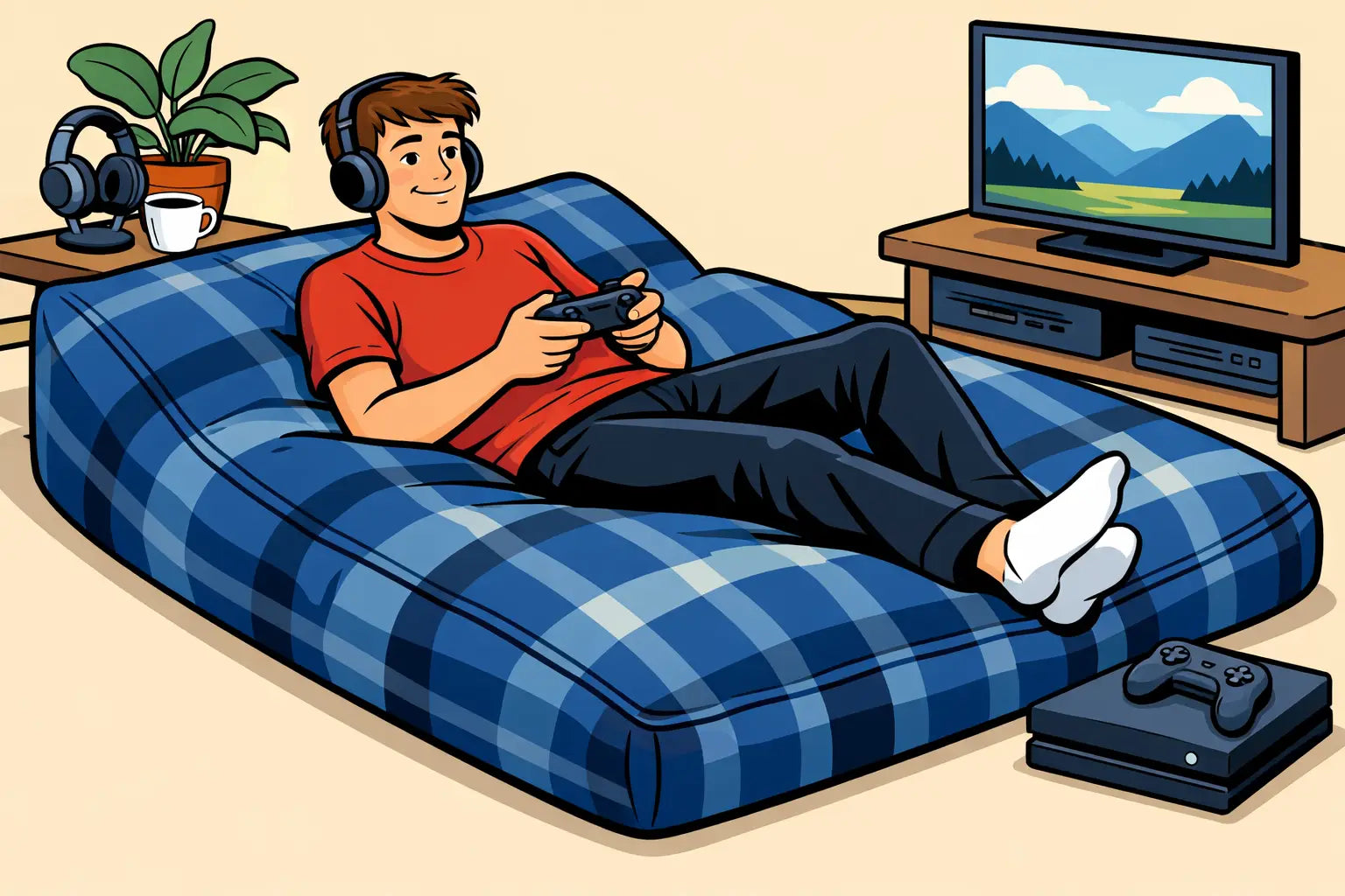 Test bean bag pour gaming : le confort compte
