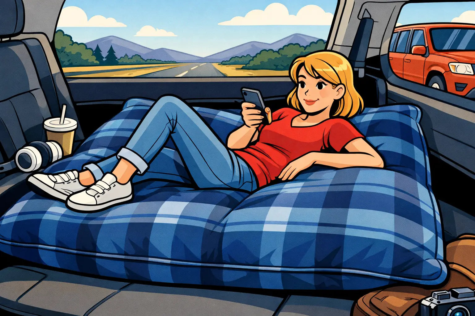 Bean bag pour voyage routier - bon choix ?