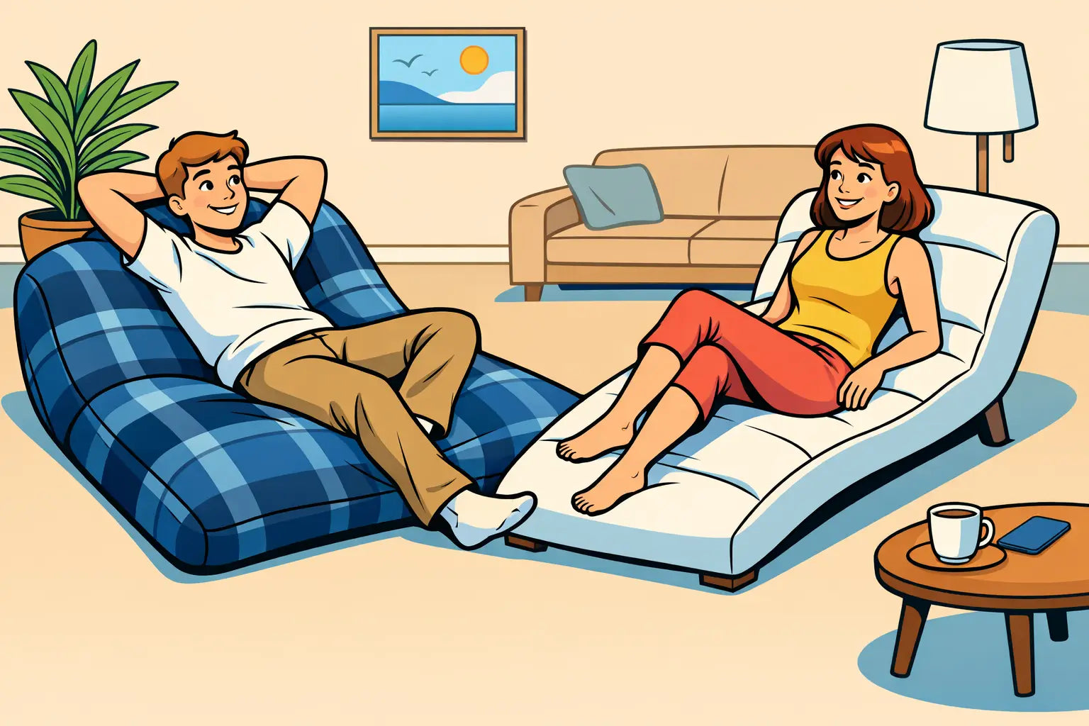 Bean bag ou chaise longue : que choisir ?