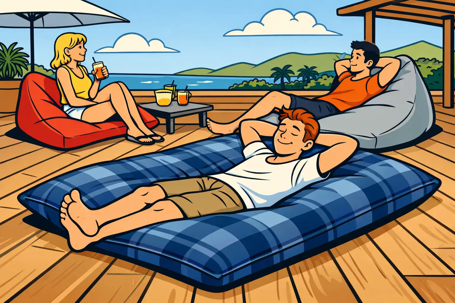 Quel bean bag pour terrasse bois choisir ?