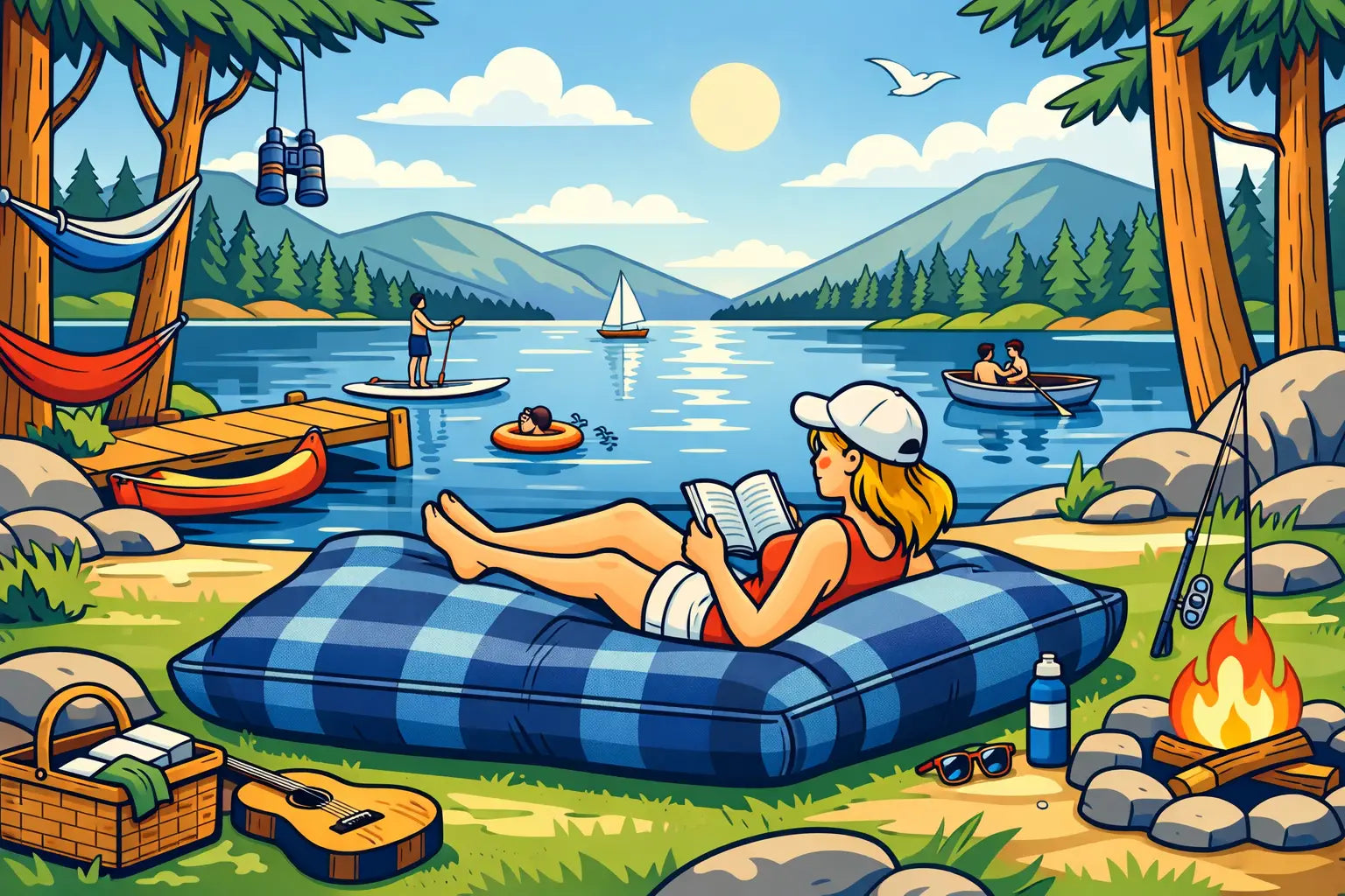 10 meilleures idées détente au lac