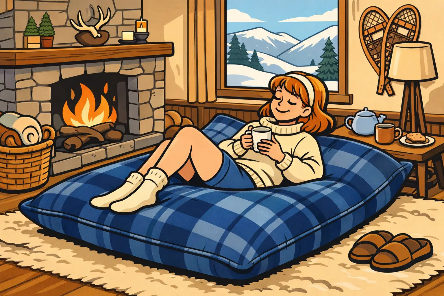 12 idées salon cosy pour un effet chalet