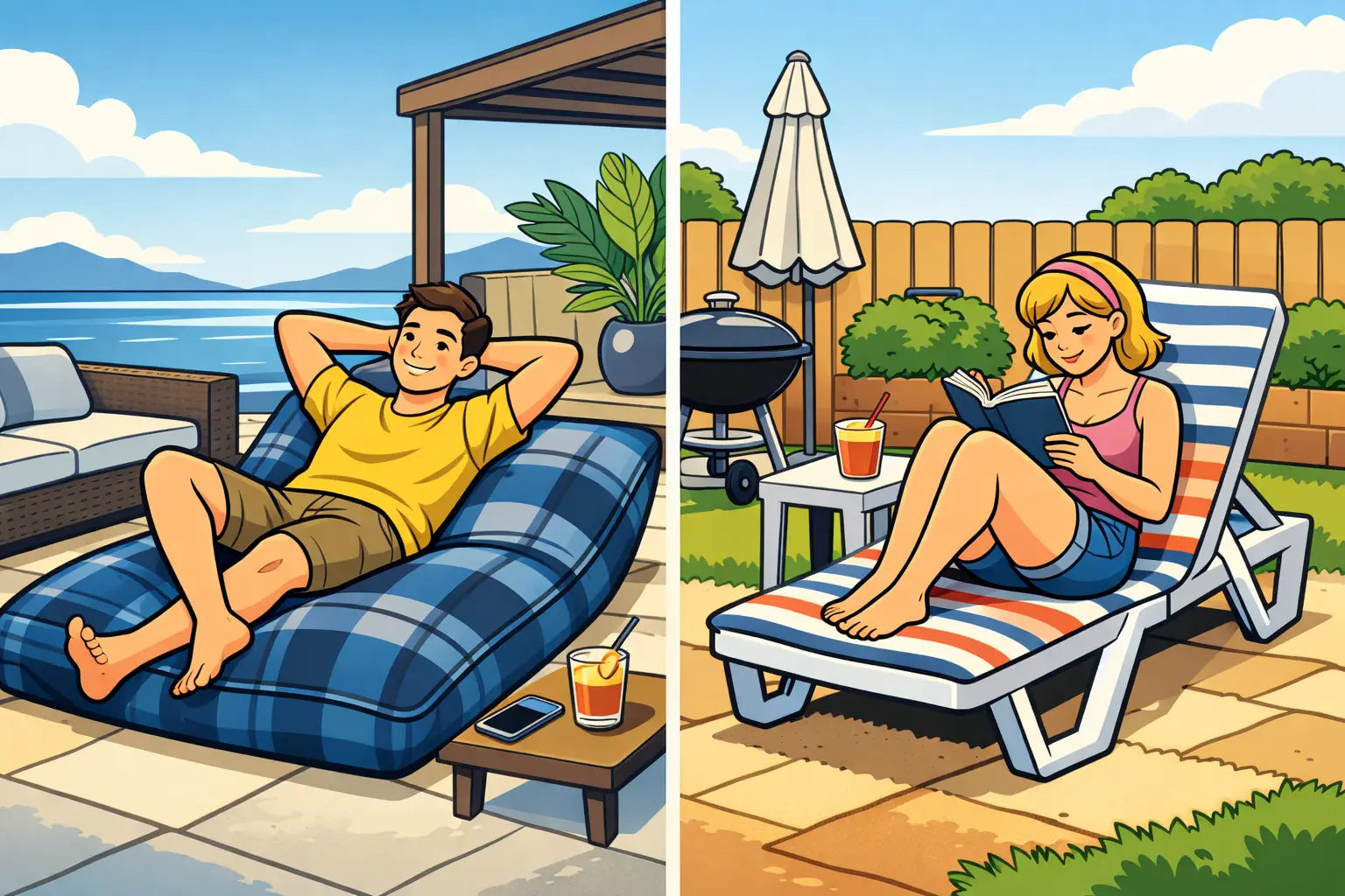 Mobilier extérieur premium ou standard ?