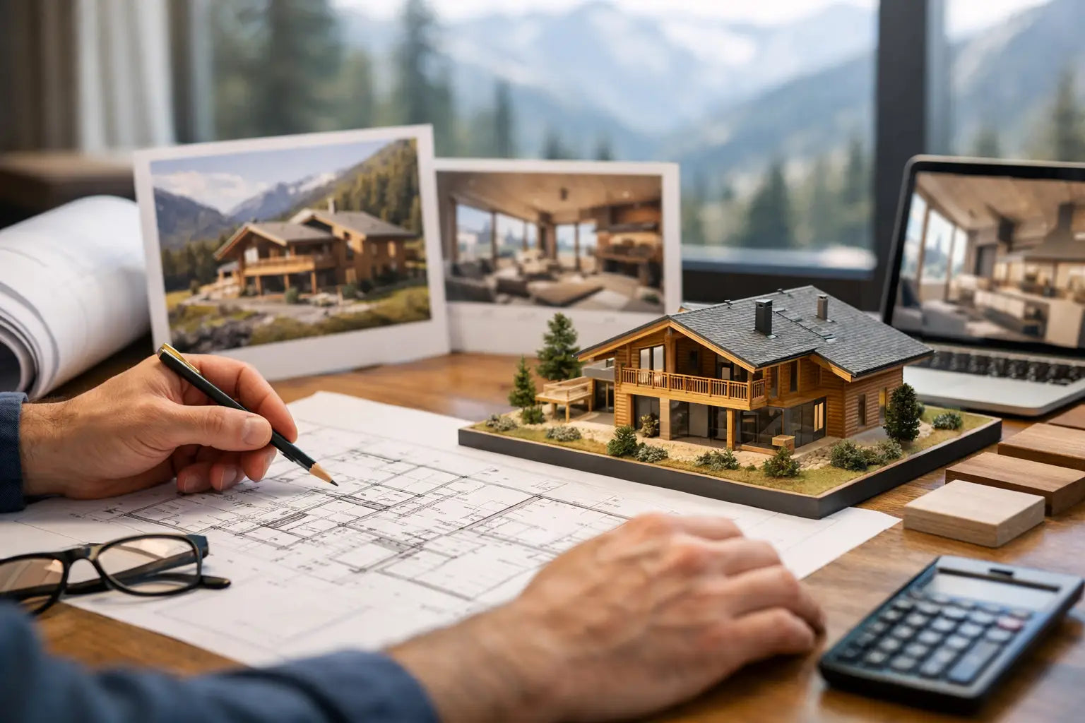 Plan chalet sur mesure: bien le penser