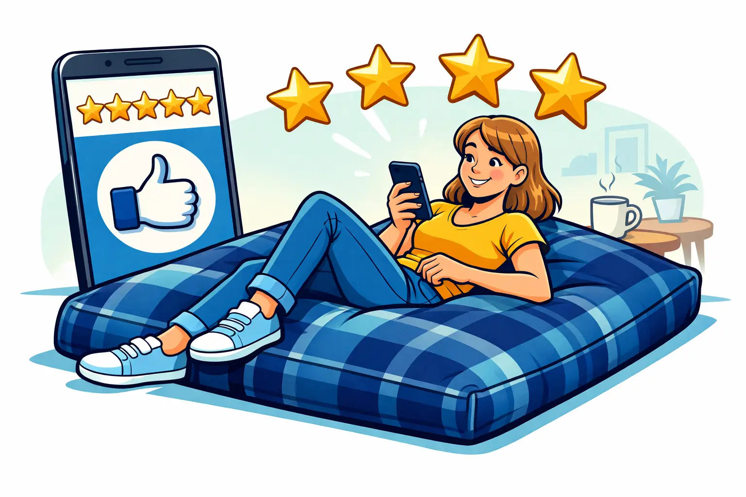Obtenir des reviews 5 étoiles grâce au bean bag